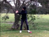 Can this player move the OVERHANGING TREE to take his tee shot?