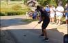 Phil Mickelson hits INCREDIBLE shot from cart path at LIV Golf Chicago event