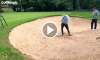WATCH: Can United legend Scholes hole yet ANOTHER bunker shot? OMG...