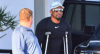 Golf fans react as Tiger Woods is seen APPLYING WEIGHT to injured leg