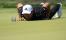 Golf fans react as Xander Schauffele does PUSH-UPS on the greens at US Open