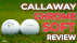 THIS IS WHY you should play Callaway Chrome Soft Golf Balls!