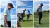 Tiger Woods on practice range with PGA Tour players for first time since surgery