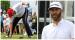 Dustin Johnson reacts after Donald Trump rocks up late to LIV Golf tee time