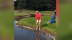 WATCH: Golfer has an absolute mare in the water