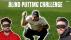 Sergio Garcia Blind Putting Challenge | Is putting with your eyes closed better?