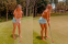 Golf fans react to images of Julianne Hough playing golf!