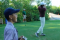 "The BEST 5 minutes of my life": Young golfer lives dream alongside Tony Finau