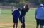 Tiger Woods spotted practise-swinging at kids soccer match