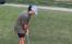 Golfer hits insane shot OFF THE WALL and into the cup!