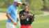 Dustin Johnson SPLITS with golf swing coach Claude Harmon