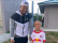 Tiger Woods takes picture with young cancer patient Luna Perrone