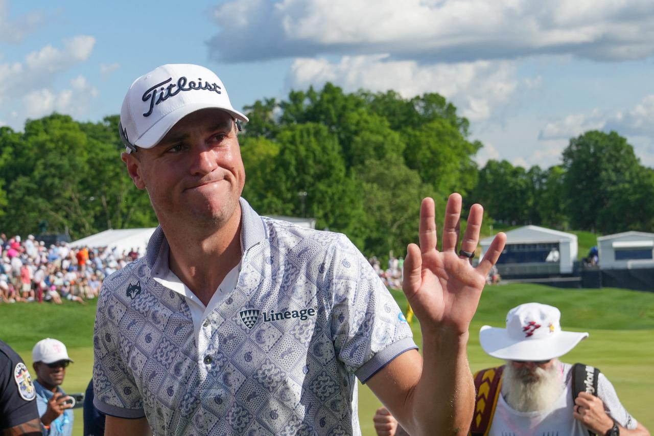 Why Justin Thomas finished the 2024 PGA Championship in tears