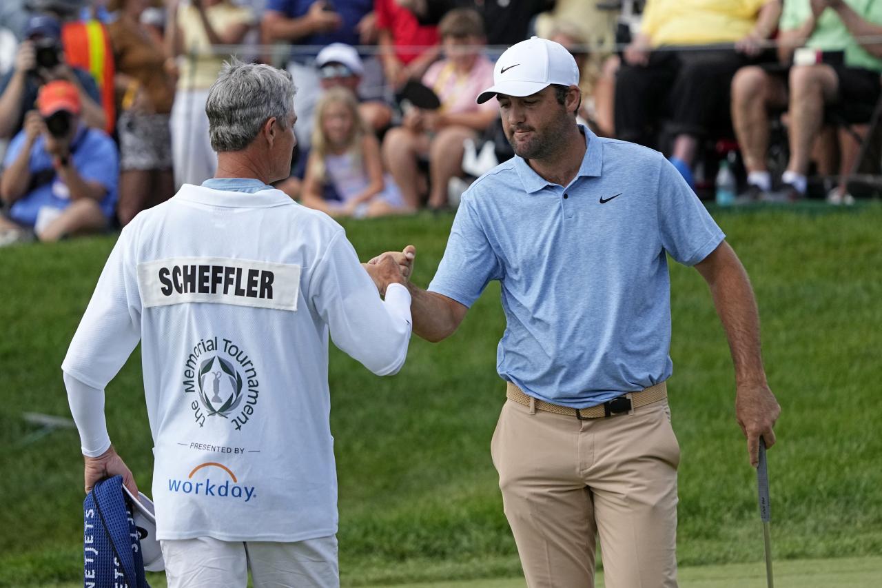 You won't believe where Scottie Scheffler's caddie ranks in PGA Tour