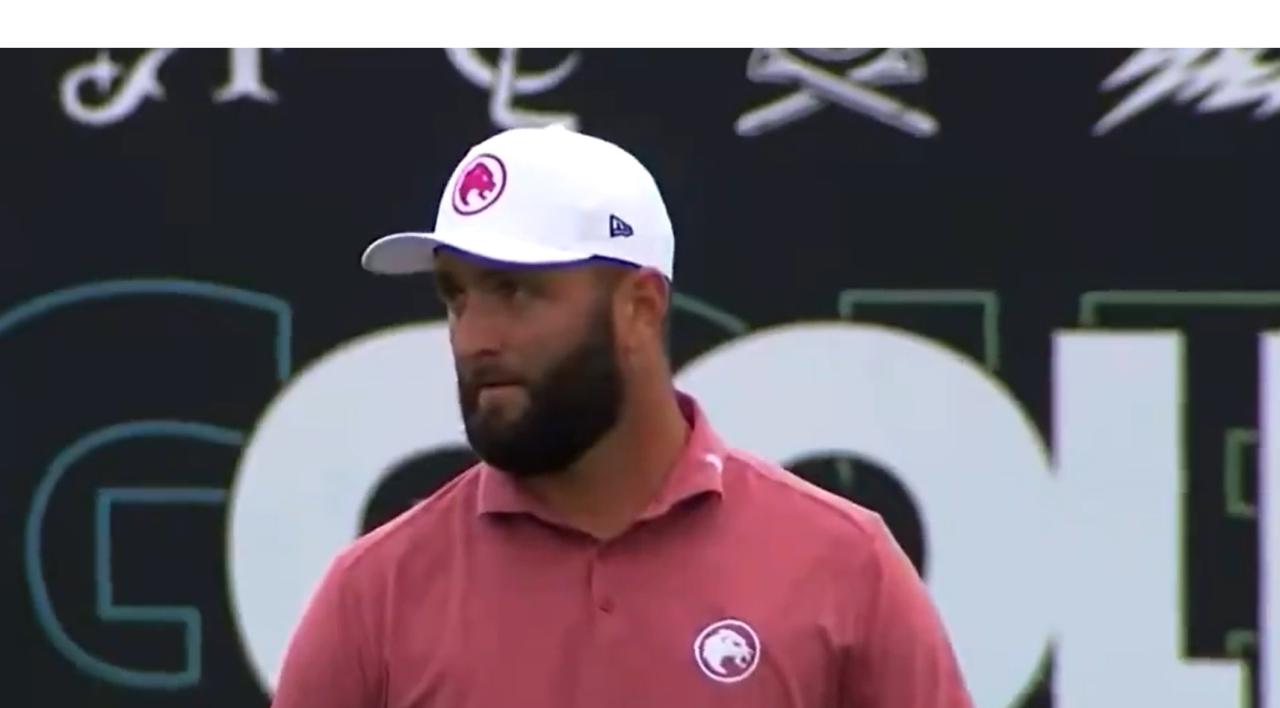 Furious Jon Rahm stares down drunk LIV Golf spectator