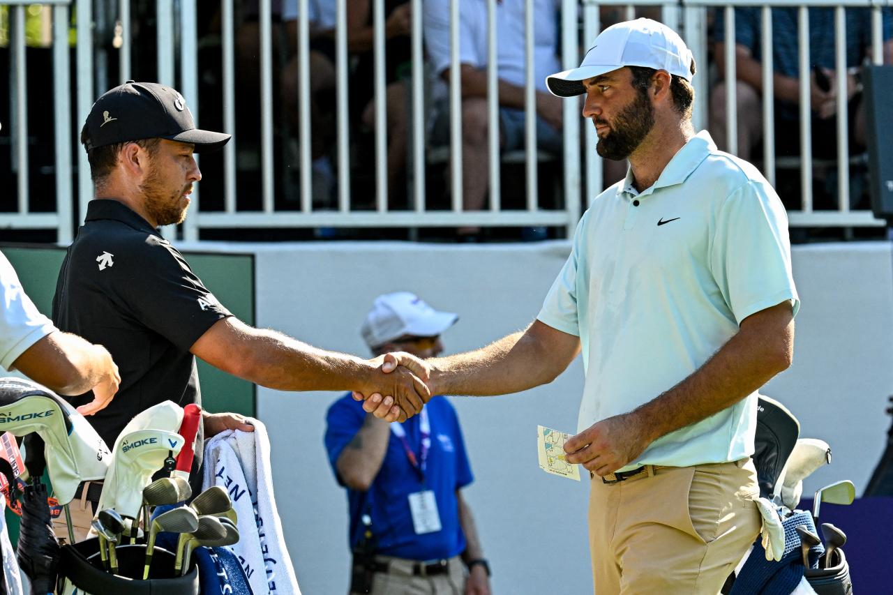 Tour Championship leaderboard; full list of starting results for the FedEx Cup Final at East Lake