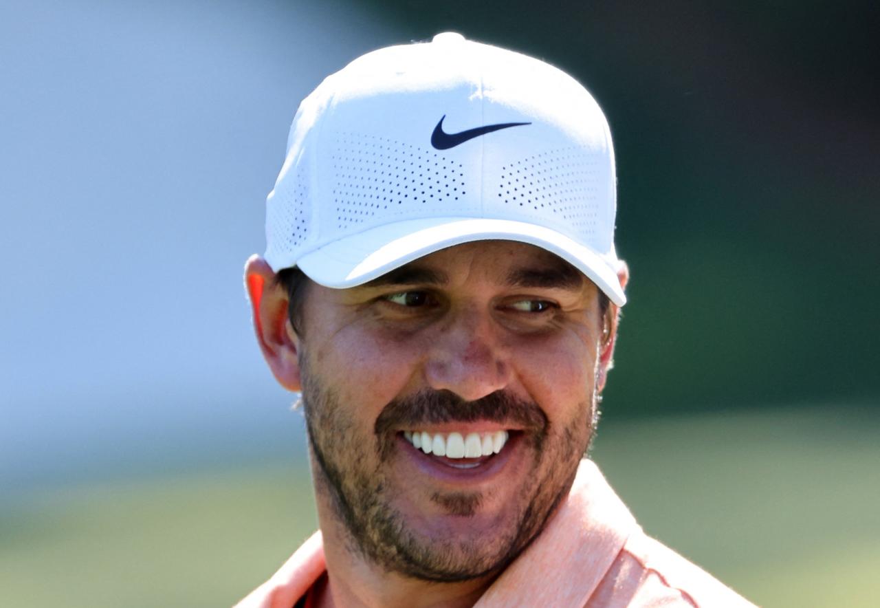 Picture of Brooks Koepka and wife Jena Sims sparks mixed reaction