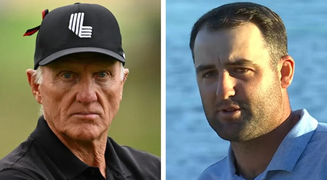 Scottie Scheffler goes after Greg Norman following victory at Tiger Woods occasion