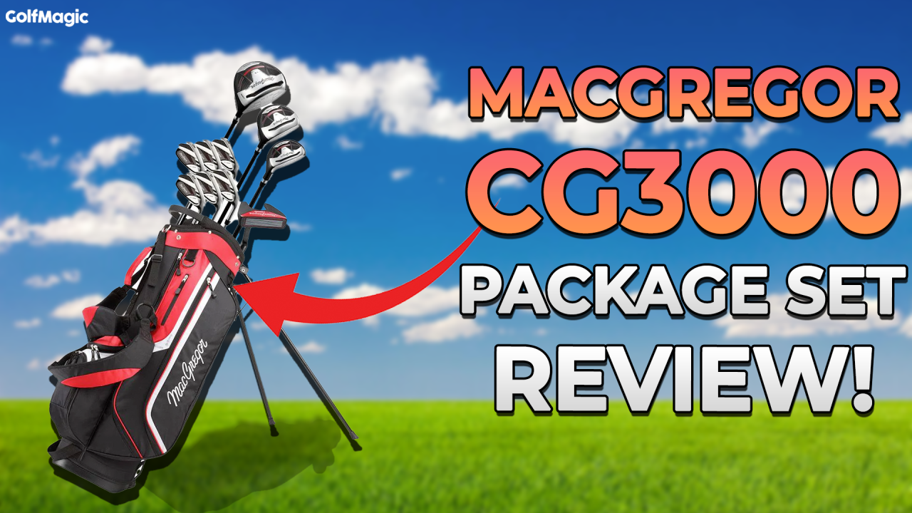 MacGregor CG3000 Package Golf Set Review: Best Golf Beginner Set of 2022