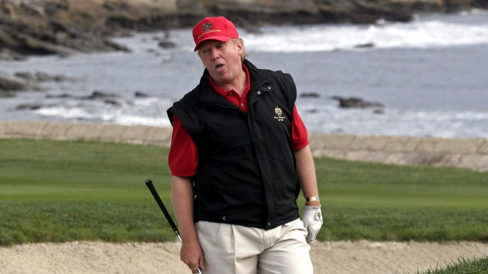 Donald Trump reports significant LOSS in golf club income since taking office