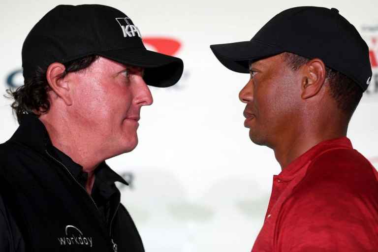 Phil Mickelson says it's on to golf match with Tiger Woods