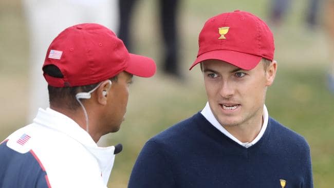 Jordan Spieth: I think I've been booted out of Tiger Woods' group chat