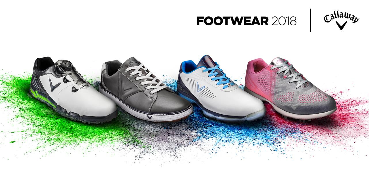 Callaway reveal golf shoe range for 2018