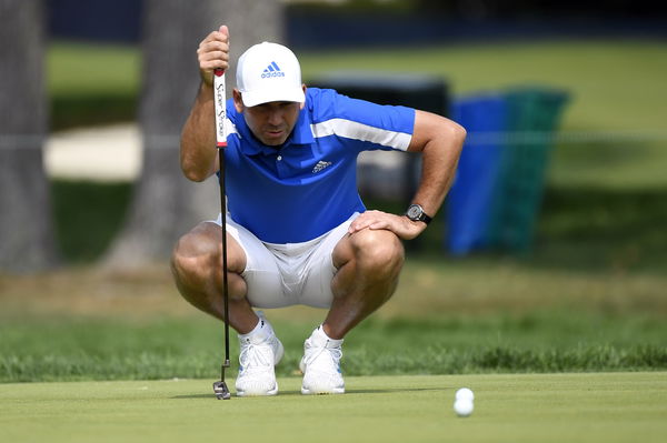 Sergio Garcia is actually putting with his EYES CLOSED on the PGA Tour