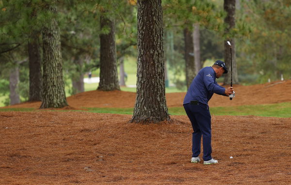 Bryson DeChambeau makes the halfway cut on the number at The Masters