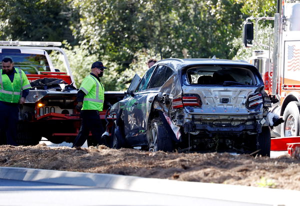 Tiger Woods suffers multiple leg injuries and a shattered ankle in car crash