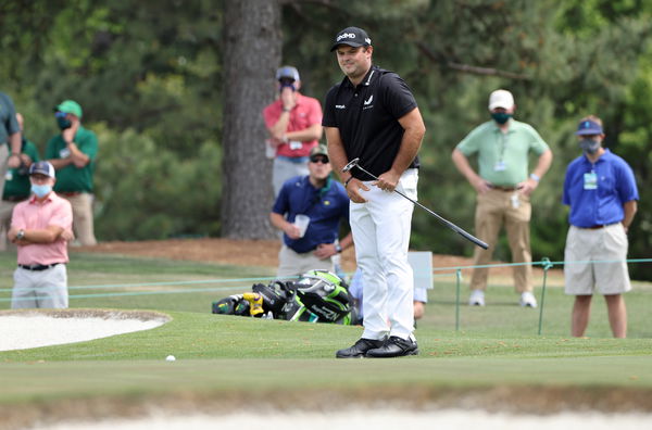 Golf fans react to Patrick Reed DUFFING a chip at The Masters