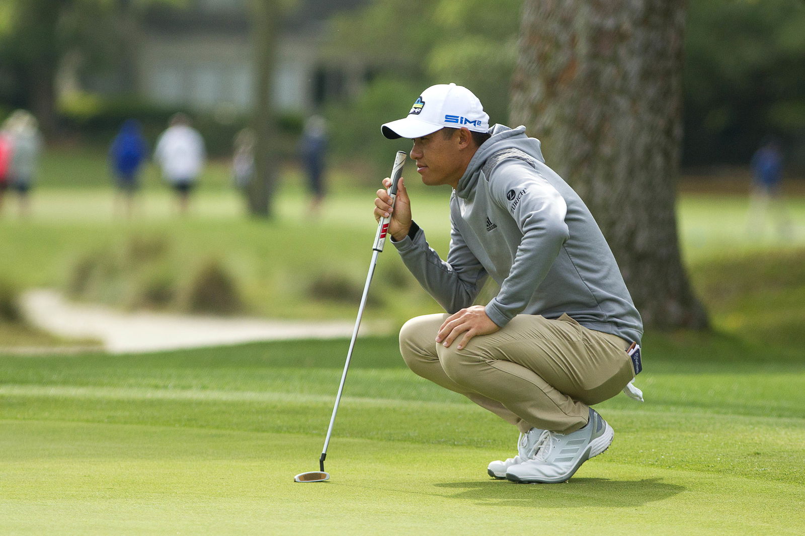 Golf fans react as Collin Morikawa brings back the HOODIE for the RBC Heritage