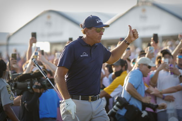 Sir Nick Faldo welcomes Phil Mickelson into the 'Six Major Club