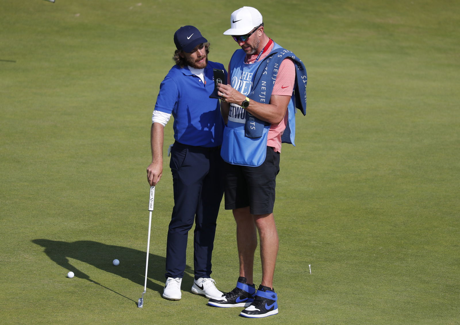 Golf fans react as Tommy Fleetwood's caddie FIRES SHOTS at Bryson DeChambeau
