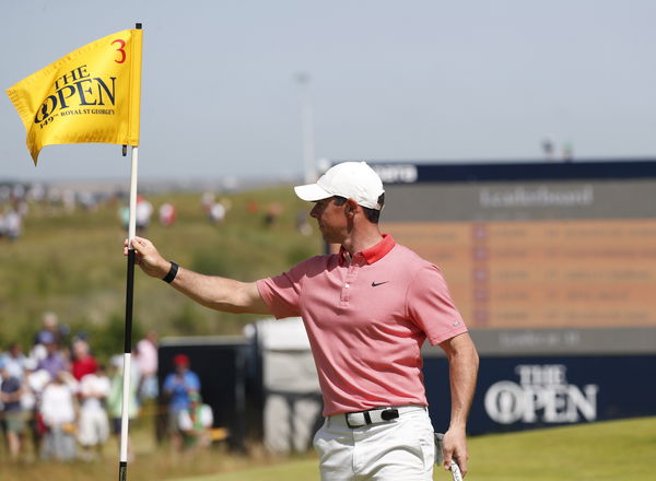 Rory McIlroy HITS A BALL BOY and the ball goes IN THE HOLE at The Open!