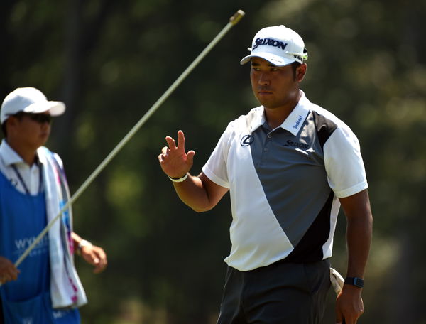 WATCH: Hideki Matsuyama hits drive INTO A GOLF FAN'S SHIRT!