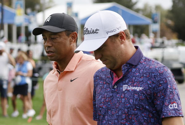 Justin Thomas reacts to Tiger Woods dressing as Batman at Comic Con