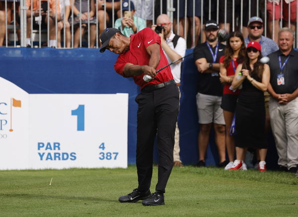 Tiger Woods responds when asked bluntly if he trusts PGA Tour