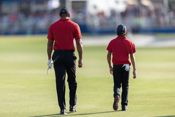 Tiger Woods SNATCHES $720,000 cheque at AT&T Pebble Beach Pro-Am