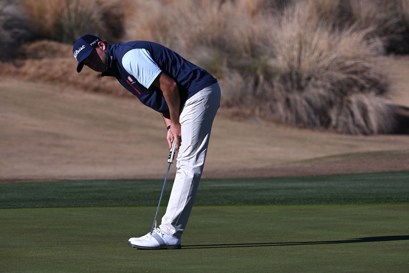 WATCH: Bold PGA Tour caddie stops player AT THE TOP of his backswing
