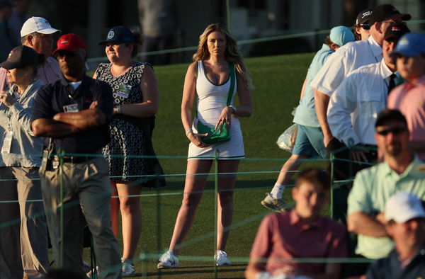 Paulina Gretzky dresses for the occasion at The Masters to cheer on DJ