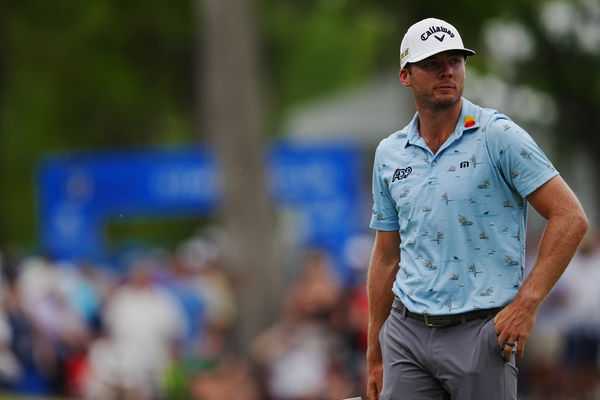 PGA Tour fan yells Will Smith's Oscars line after Sam Burns tee shot