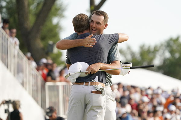 Scottie Scheffler on Burns' playoff-winning putt: 