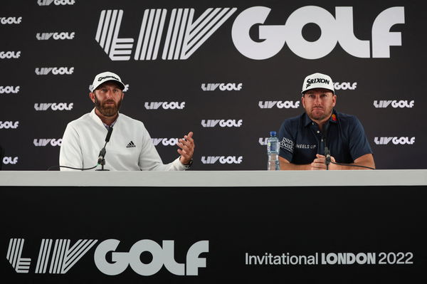 Golf reporter SHUT DOWN during LIV Golf Invitational press conference