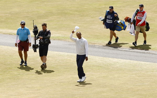 Tiger Woods in tears at St. Andrews: 