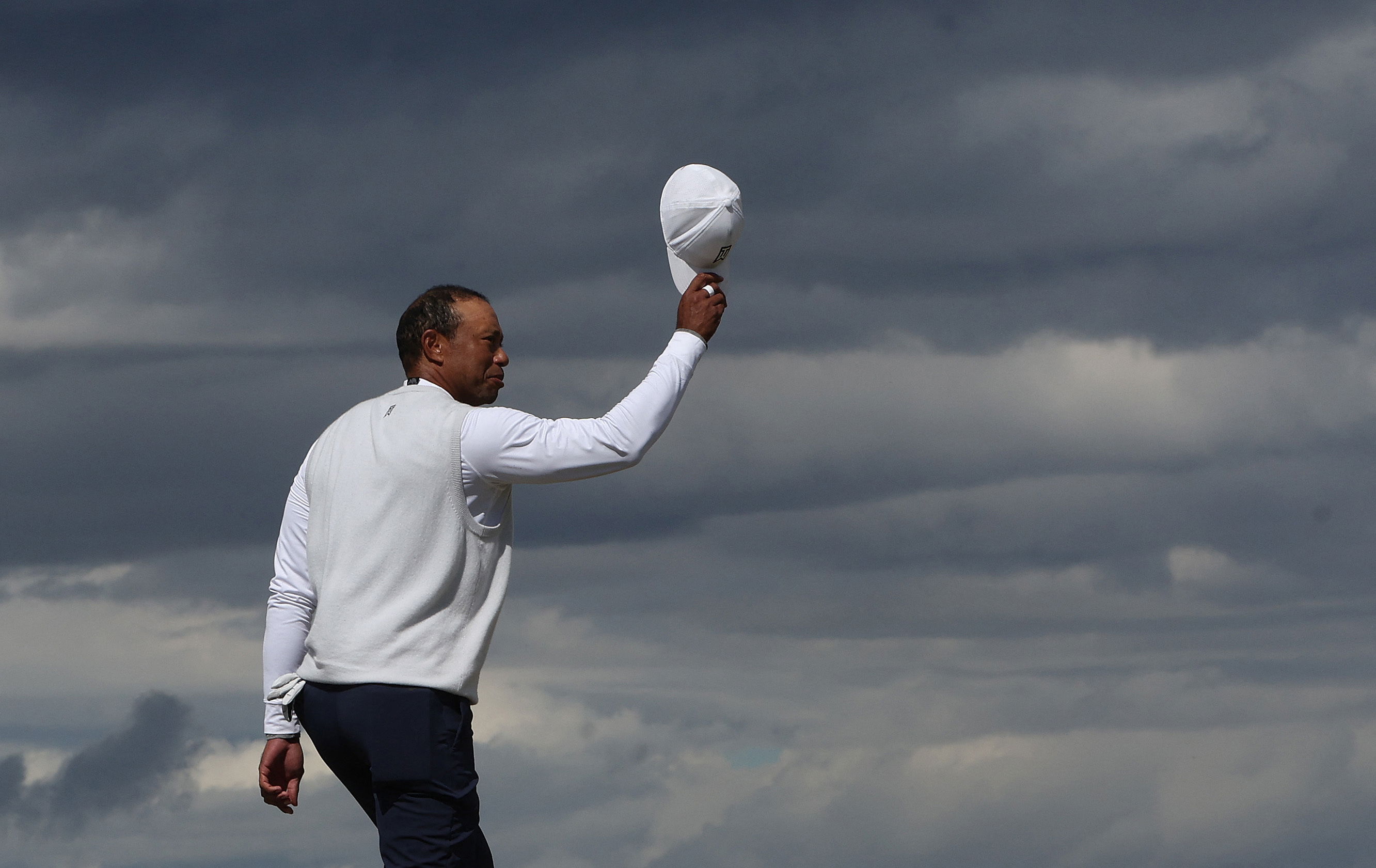 Tiger Woods' beefed-up son Charlie Woods is ALREADY swinging it like dad! 