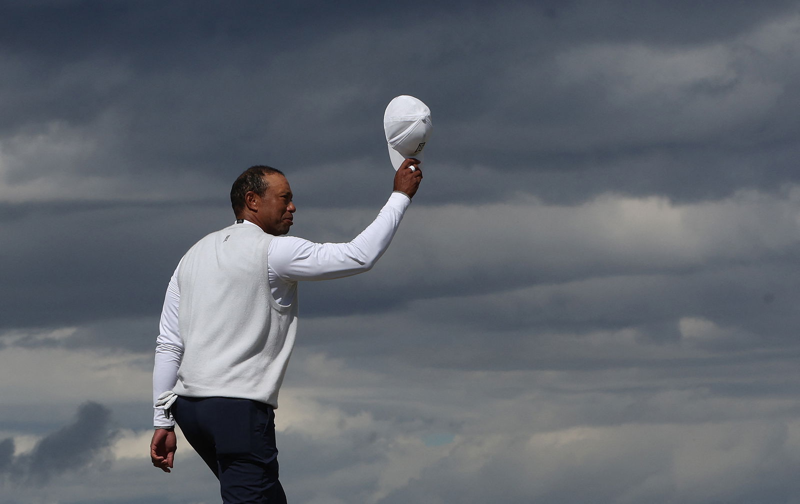 Tiger Woods' beefed-up son Charlie Woods is ALREADY swinging it like dad! 