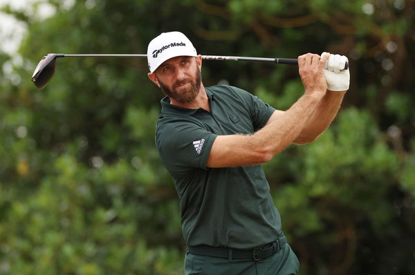 Dustin Johnson at The Open 