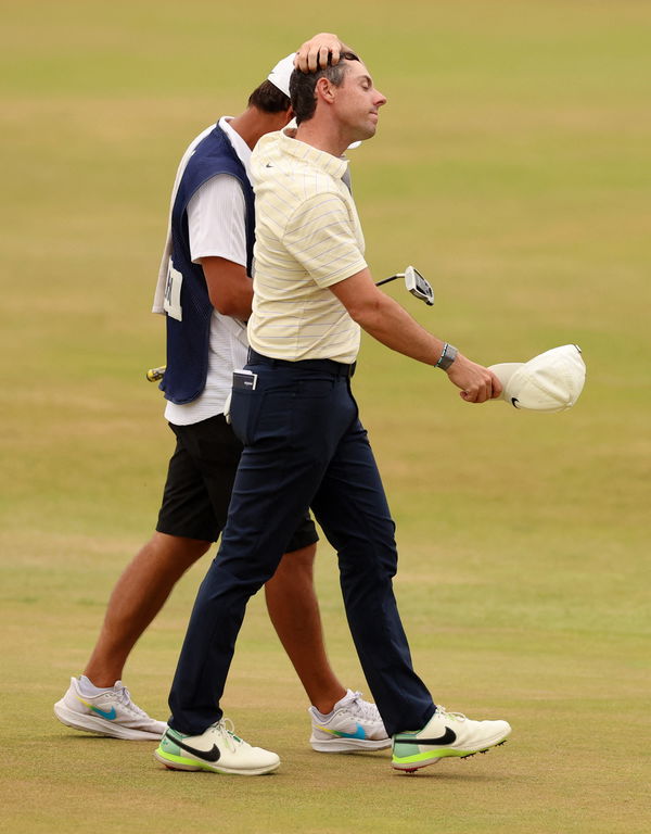 Report: Rory McIlroy wept in Erica Stoll's arms after heartbreak at The Open