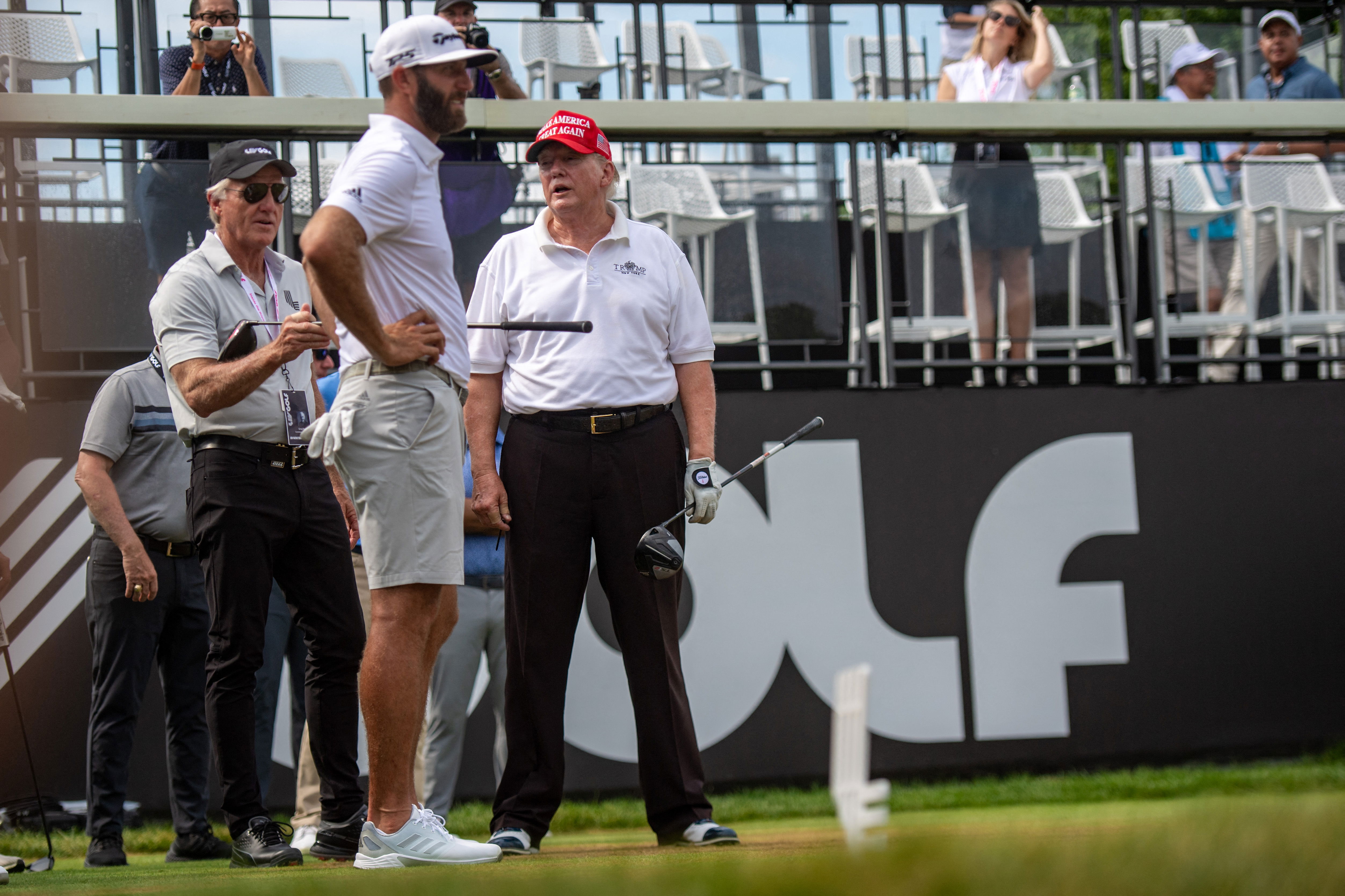9/11 chair BLASTS LIV Golf players: 
